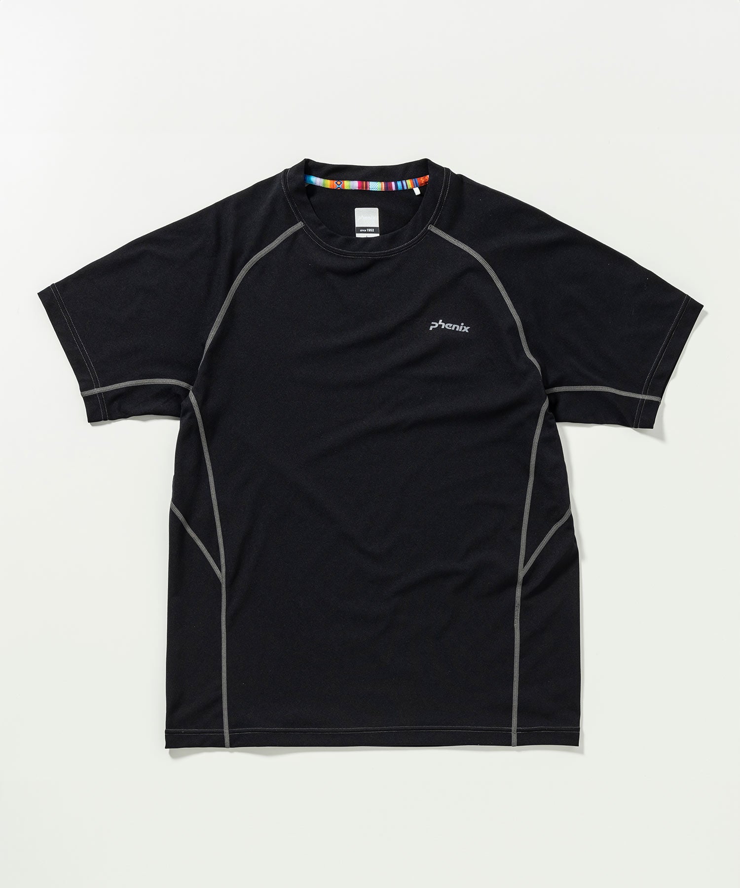 【MENS】クルーネック半袖Tシャツ メンズTシャツ 速乾 ストレッチ 快適 抗菌 防臭 ティーシャツ インナー / phenix outdoor(フェニックスアウトドア)