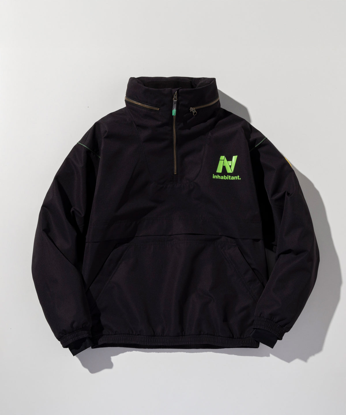 【11月中旬お届け予約商品】【MENS】QUARTER ZIP SNOW JACKET クォータージップスノージャケット /inhabitant(インハビタント)
