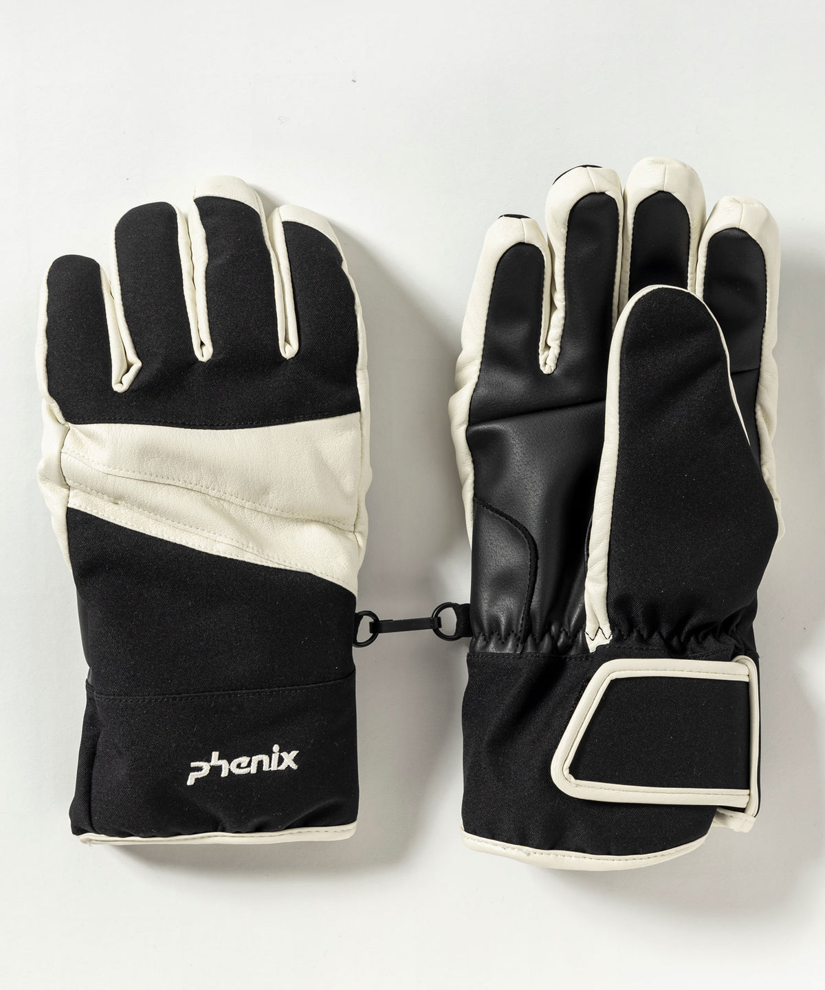 【WOMENS】Synthetic Leather Accent Womens Gloves シンセティックレザーアクセントWsグローブ  / ACC / スノーグローブ /phenixスキーウェア 24AW