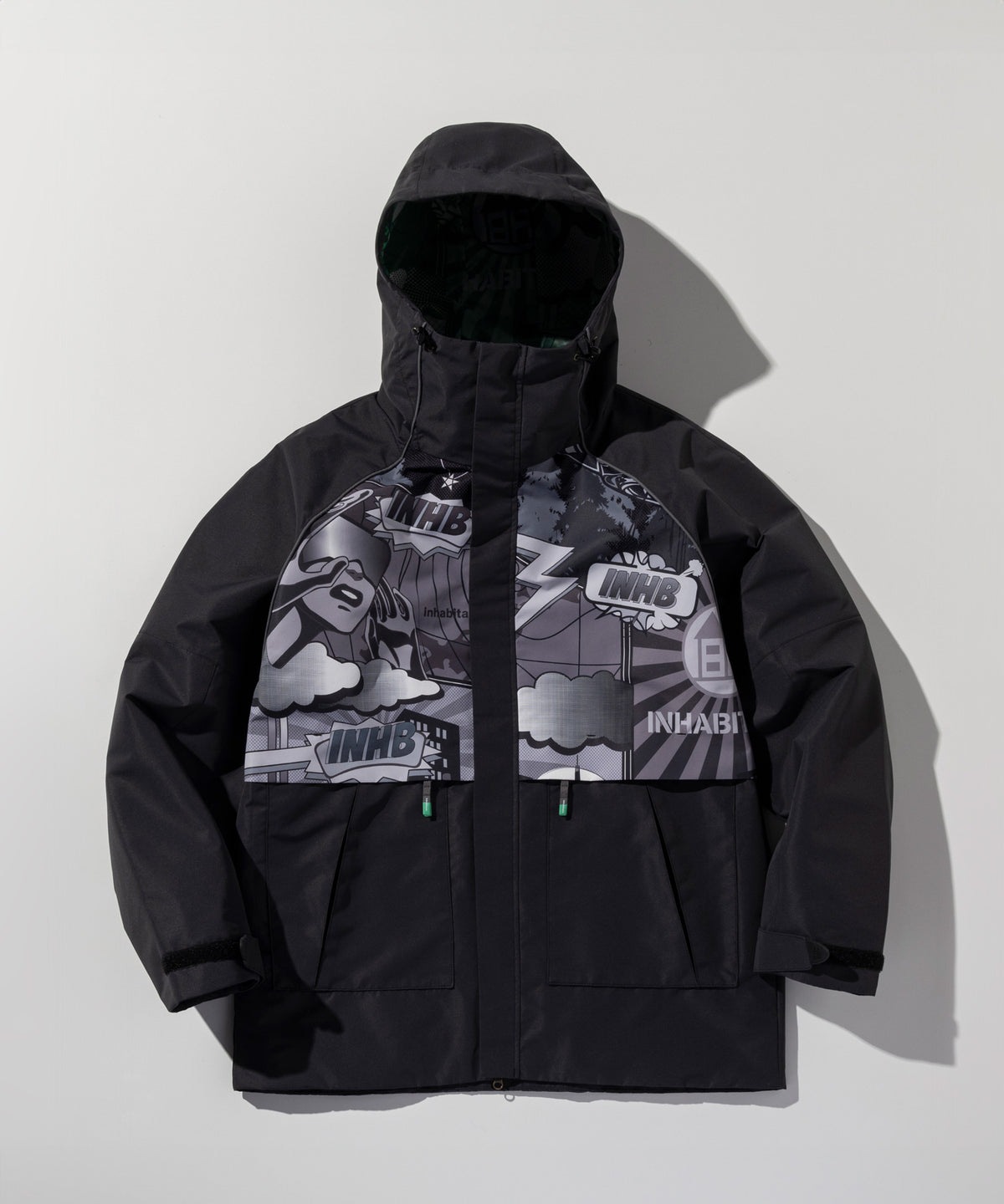 【11月中旬お届け予約商品】【MENS】FULL ZIP SNOW JACKET フルジップスノージャケット /inhabitant(インハビタント)