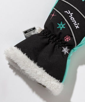 【KIDS/JUNIOR】Gradient Snow Pattern Gloves   グラディエントスノーパターングローブ /phenixスキーウェア 25AW
