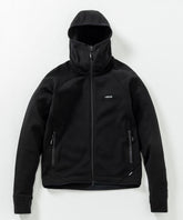 【MENS】MELANGE FLEECE ZIP UP HOODY メランジ フリース ジップアップ フーディー +phenix(プラスフェニックス)