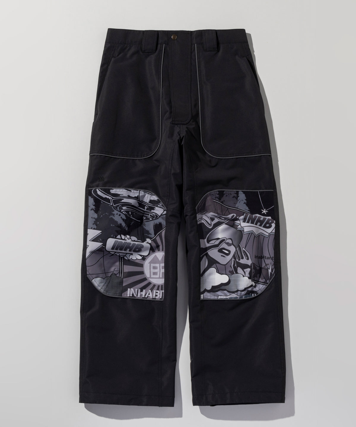 【11月中旬お届け予約商品】【MENS】PIPING LINE SNOW PANTS  パイピングラインスノーパンツ /inhabitant(インハビタント)
