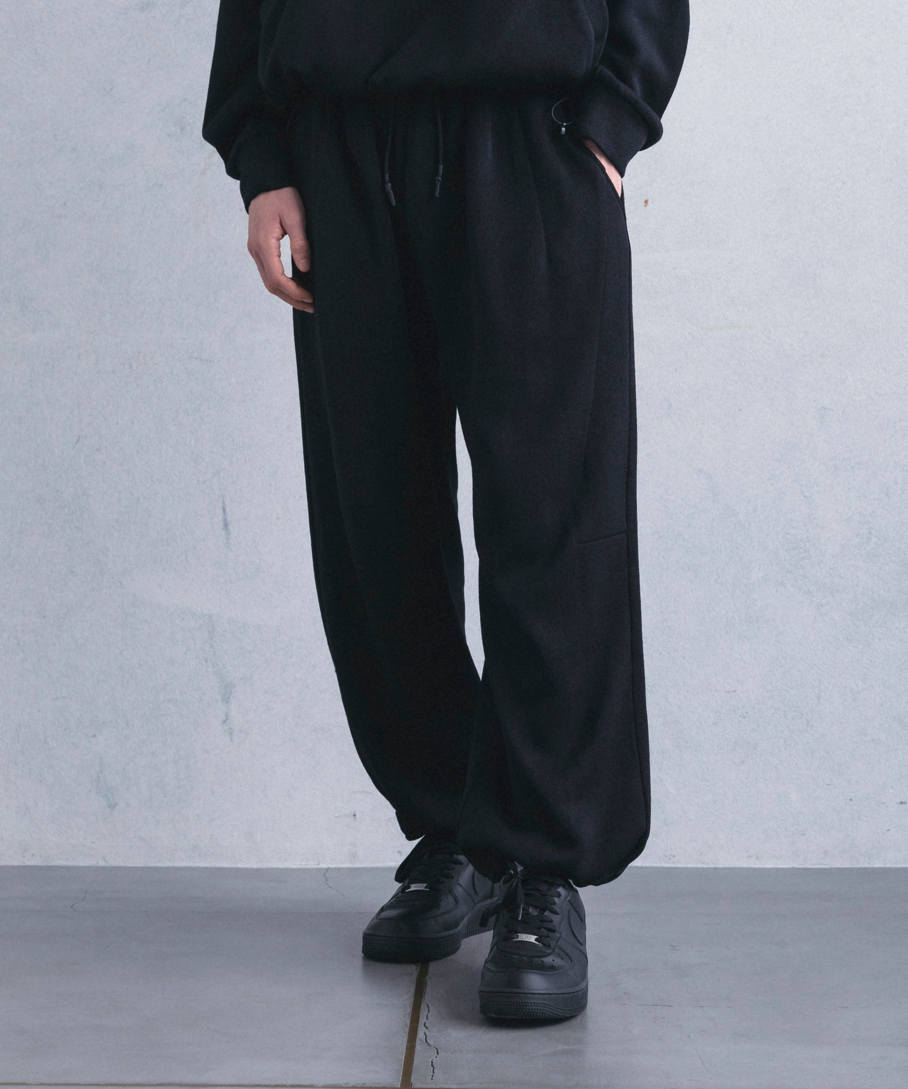 【1月中旬お届け予約商品】FLEECE WIDE PANTS フリースワイドパンツ