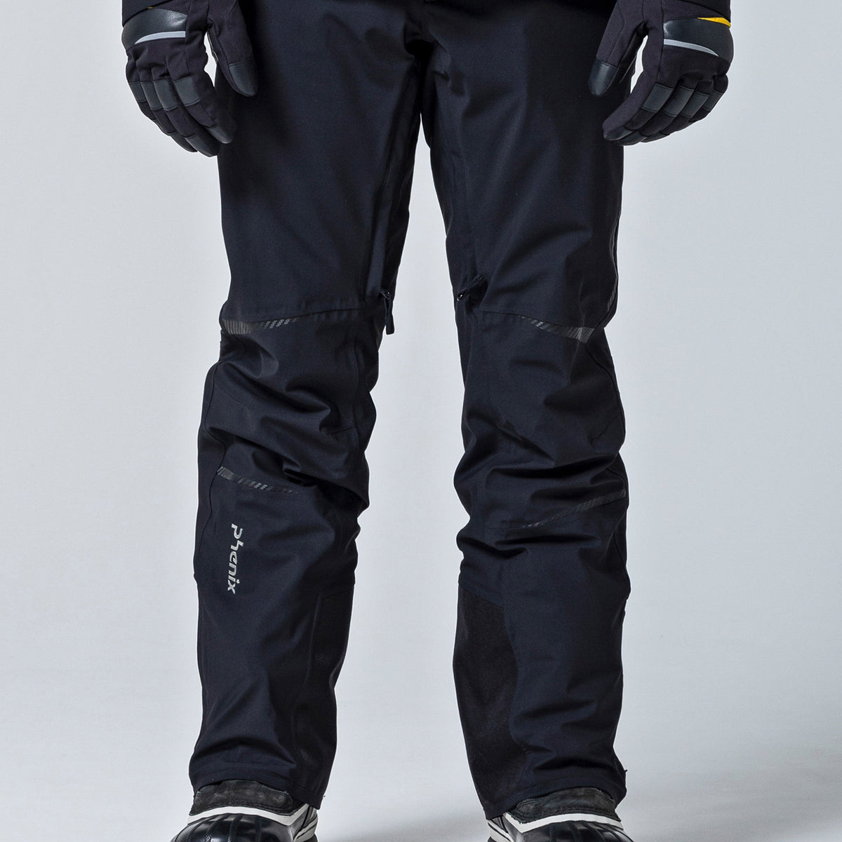 スキー phenix Team Full Zipped Pants BK / Black phenix Team Full Zipped Pants BK / Black