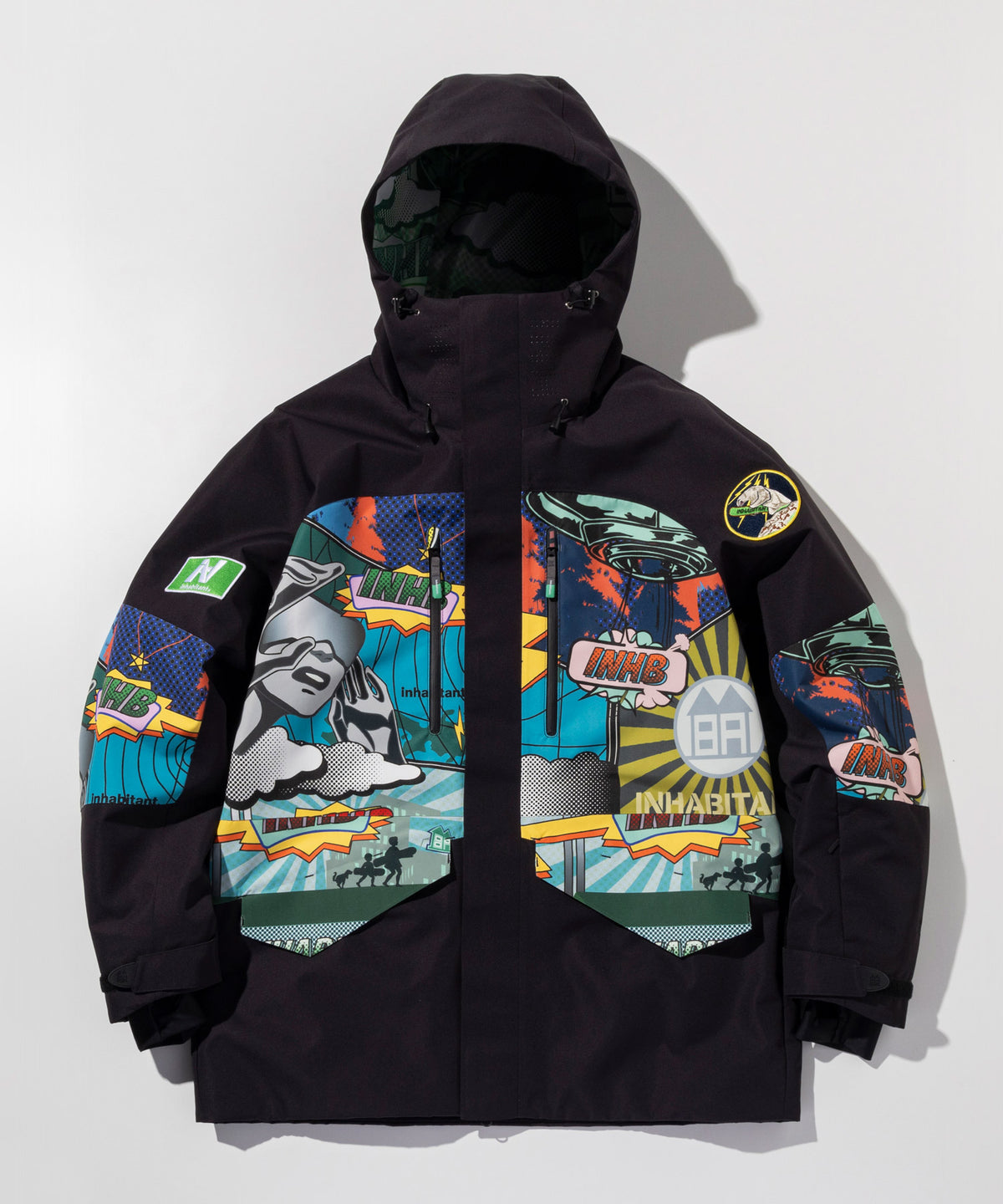 【11月中旬お届け予約商品】【MENS】INH FULL-ZIP SNOW JACKET INHフルジップスノージャケット /inhabitant(インハビタント)