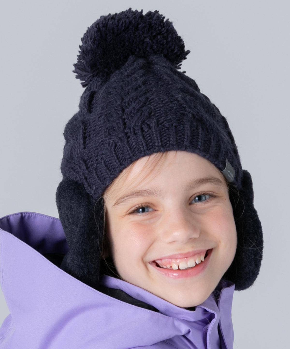 【KIDS/JUNIOR】Low Gauge Earflap Watch Hat  ローゲージイヤーフラップニットハット /phenixスキーウェア 25AW
