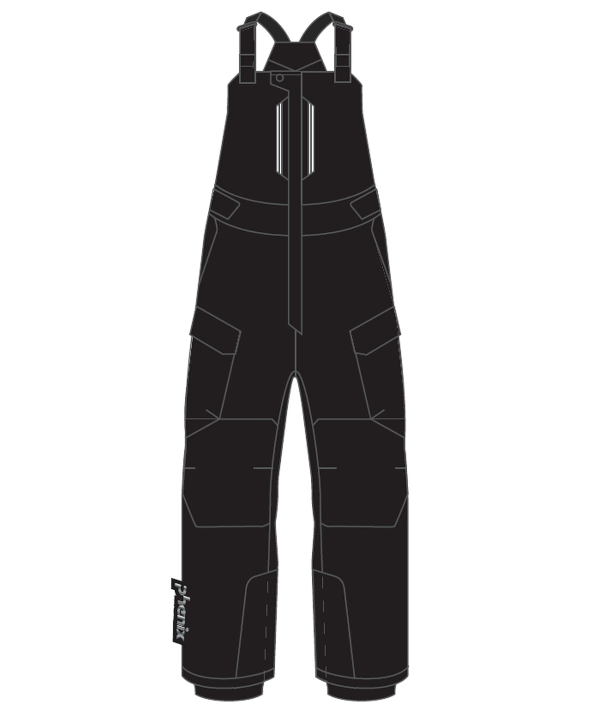 【フェニックスチーム用商品】Cutting Edge Shell Bib Pants B0 2025年12月中旬お届け