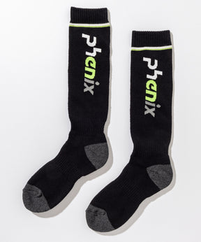 【WOMENS】Color Block Logo Ski Socks  カラーブロックロゴスキーソックス /phenixスキーウェア 25AW