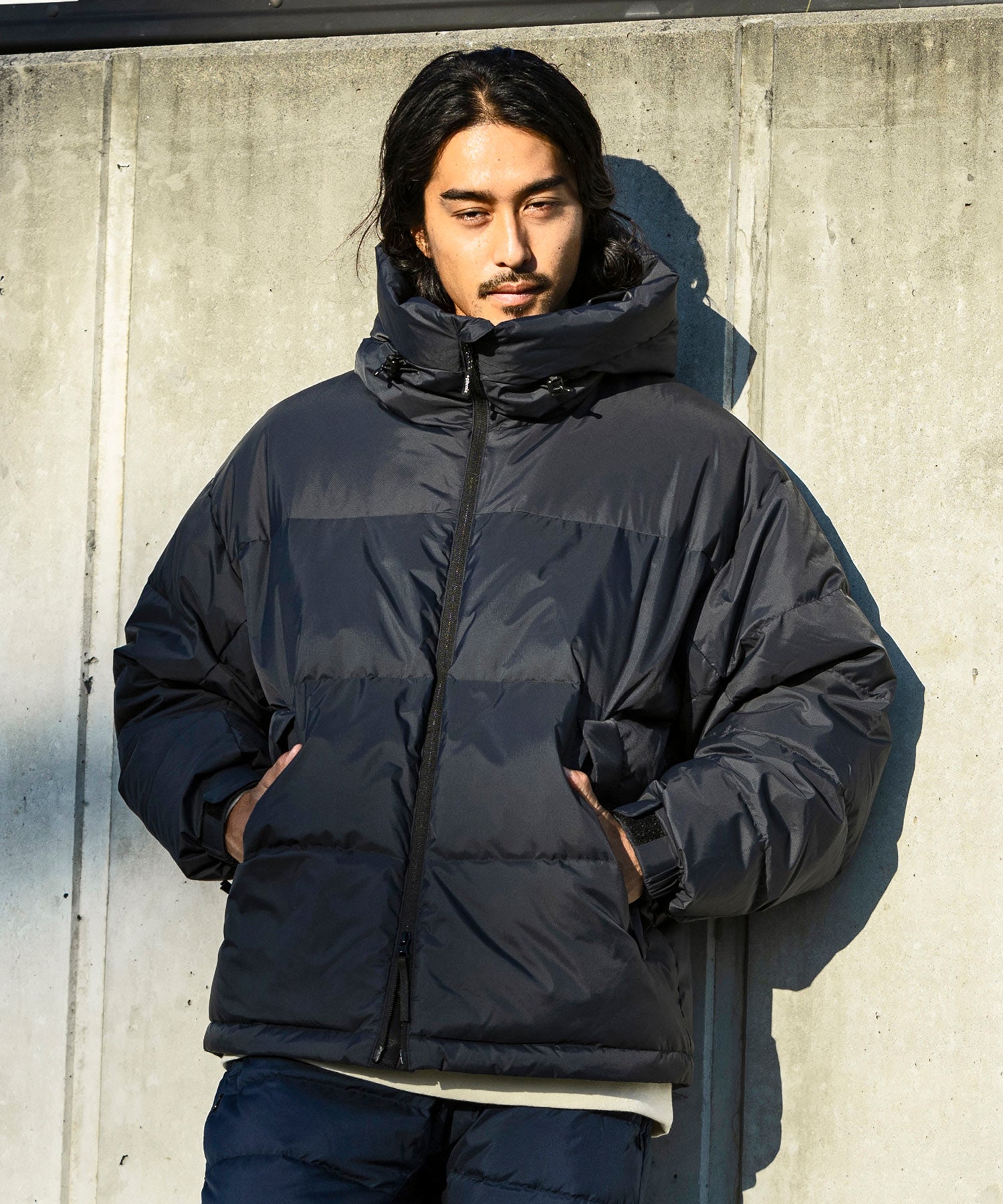 【MENS】QUILTING DOWN JACKET キルティング ダウンジャケット / WINDSTOPPER(R) プロダクト by GORE TEX LABS +phenix(プラスフェニックス)