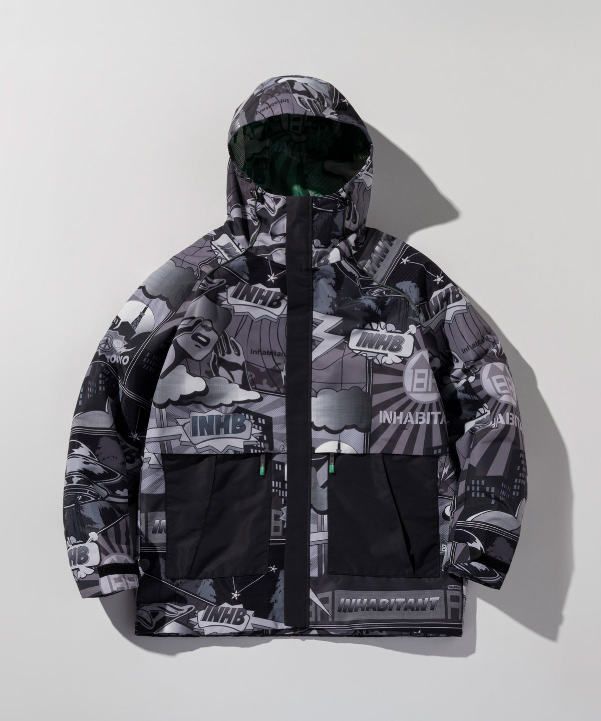 【11月中旬お届け予約商品】【MENS】FULL ZIP SNOW JACKET フルジップスノージャケット /inhabitant(インハビタント)