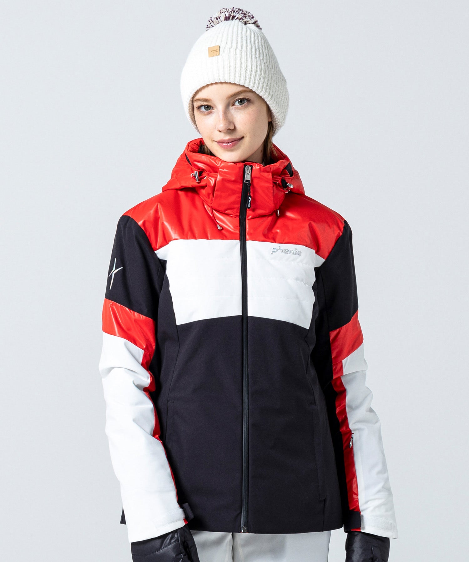 【WOMENS】Shiny Accent Active Jacket シャイニーアクセントアクティブジャケット /  ADVANCE-ACTIVE /phenixスキーウェア 25AW