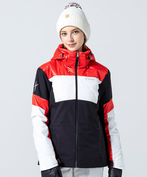 【WOMENS】Shiny Accent Active Jacket シャイニーアクセントアクティブジャケット /  ADVANCE-ACTIVE /phenixスキーウェア 25AW