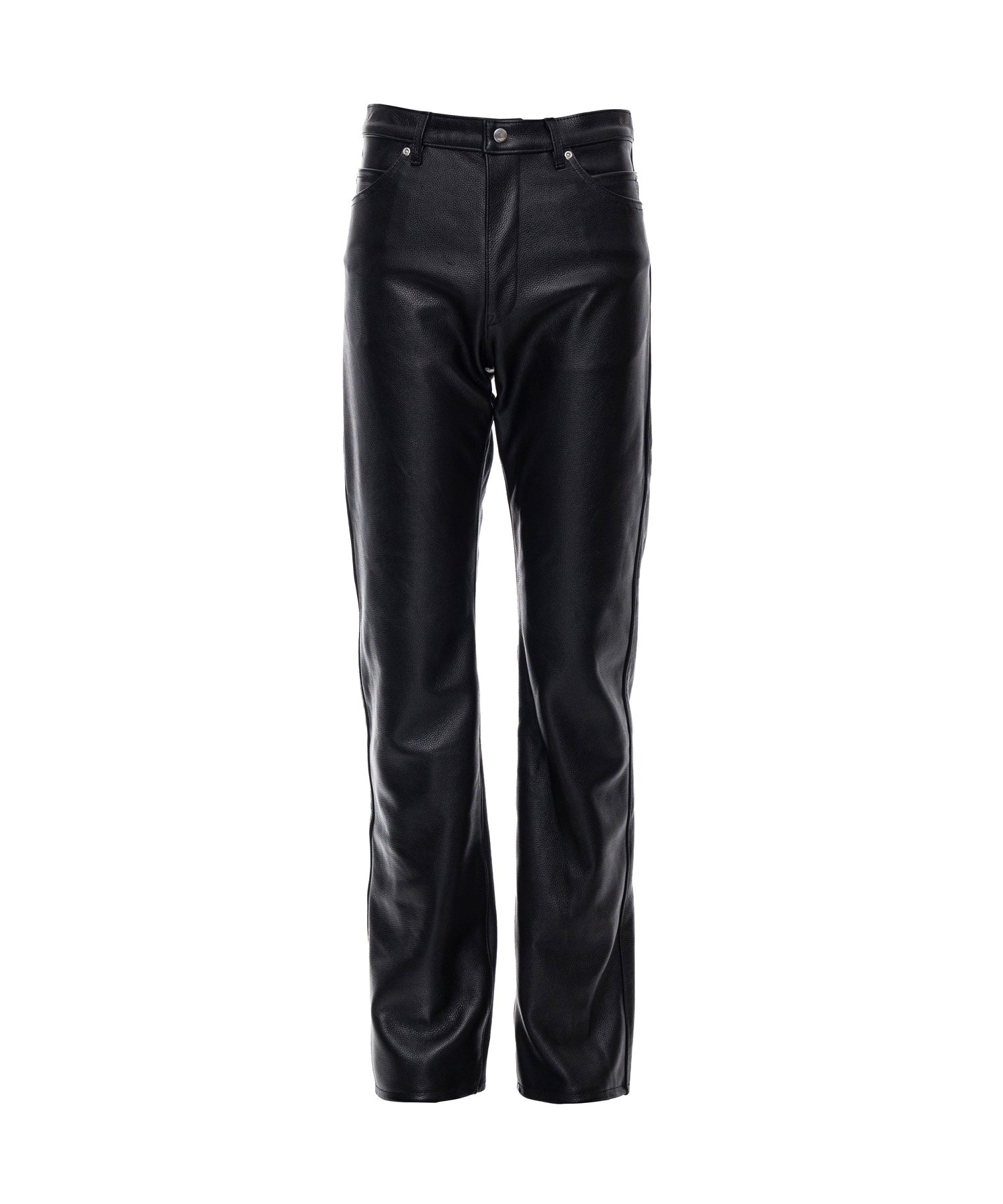 TKMT - TROUSERS, TYPE P-003 / WATERPROOF SLIM COW LEATHER PANTS　-　1月中旬お届け