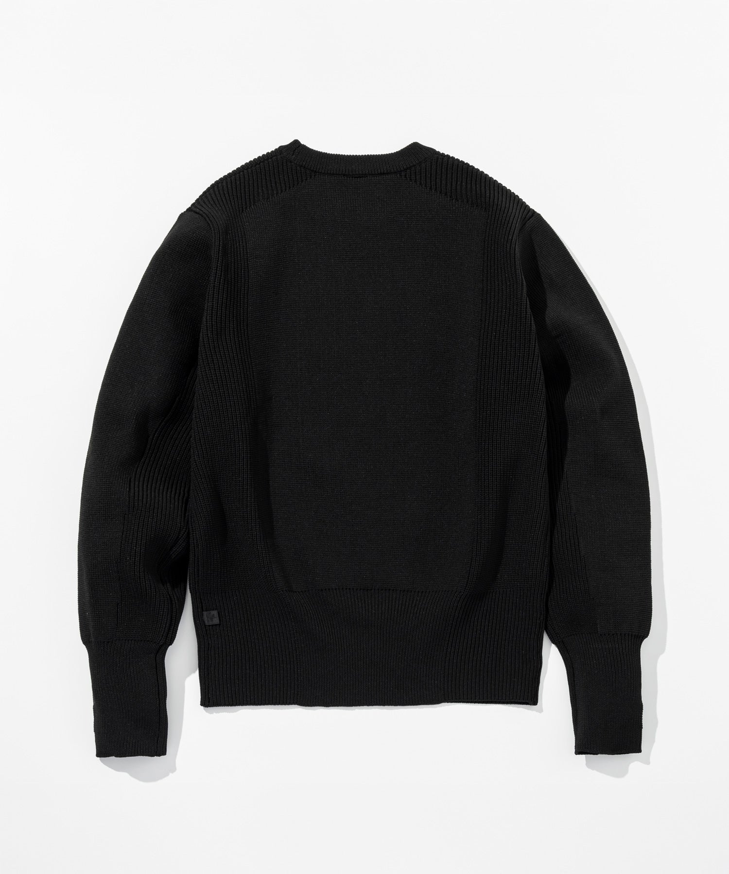 【MENS】HYBRID KNITTED LONG RIB PULL OVER  ハイブリッドニット ロングリブプルオーバー / +phenix(プラスフェニックス)