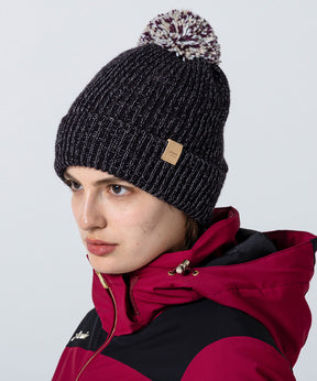 【WOMENS】 Mix Pompon Bright Watch Hat  ミックスポンポンブライトニットハット /phenixスキーウェア 25AW