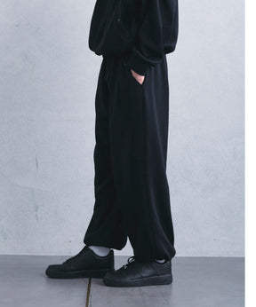 【1月中旬お届け予約商品】FLEECE WIDE PANTS フリースワイドパンツ