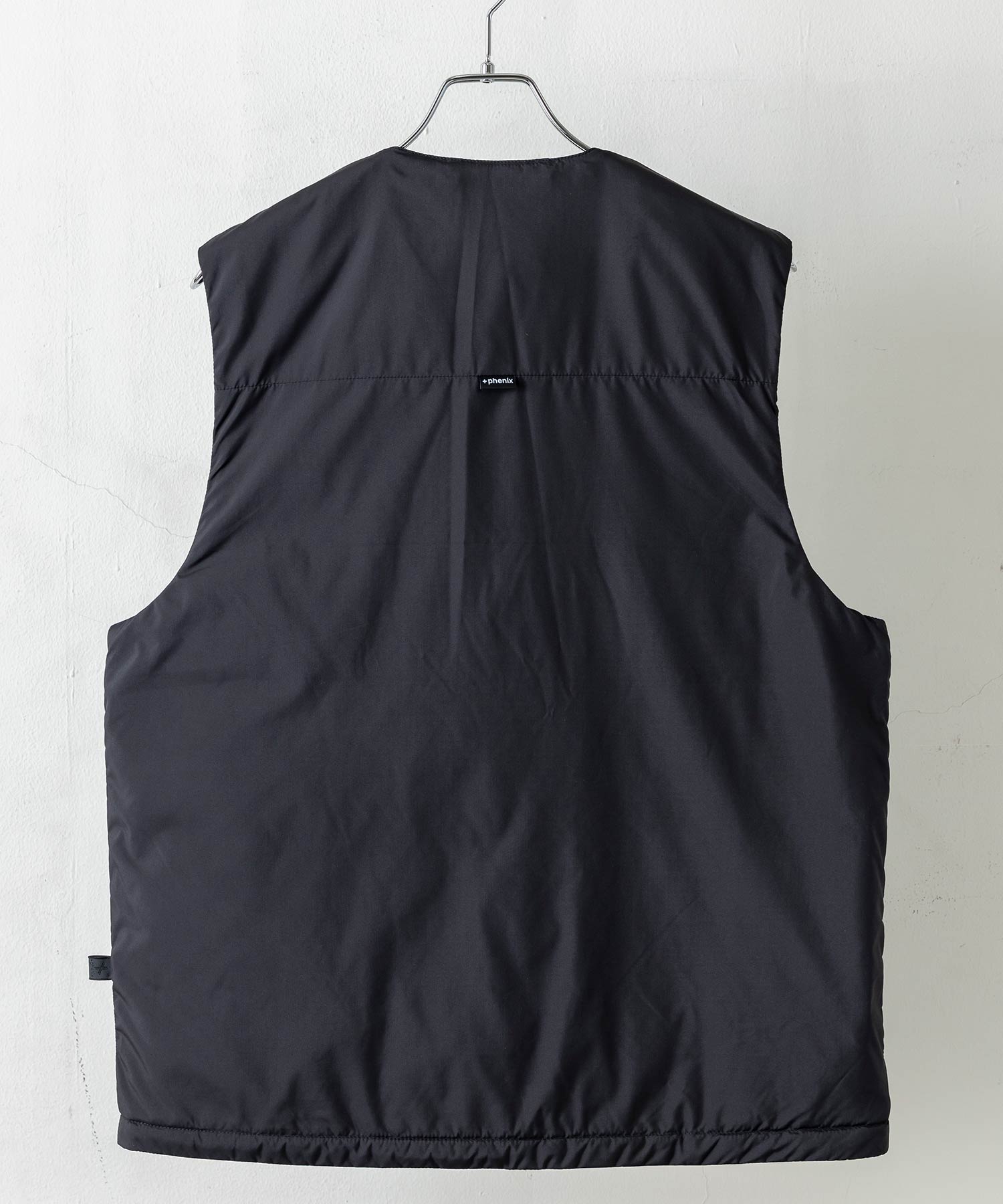 【MENS】INNER DOWN VEST インナー ダウン ベスト 炭素素材グラフェン +phenix(プラスフェニックス)