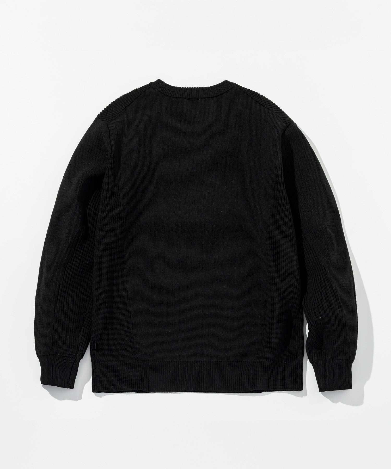【MENS】HYBRID KNITTED LONG SLEEVE PULL OVER  ハイブリッドニット ロングスリーブプルオーバー / +phenix(プラスフェニックス)