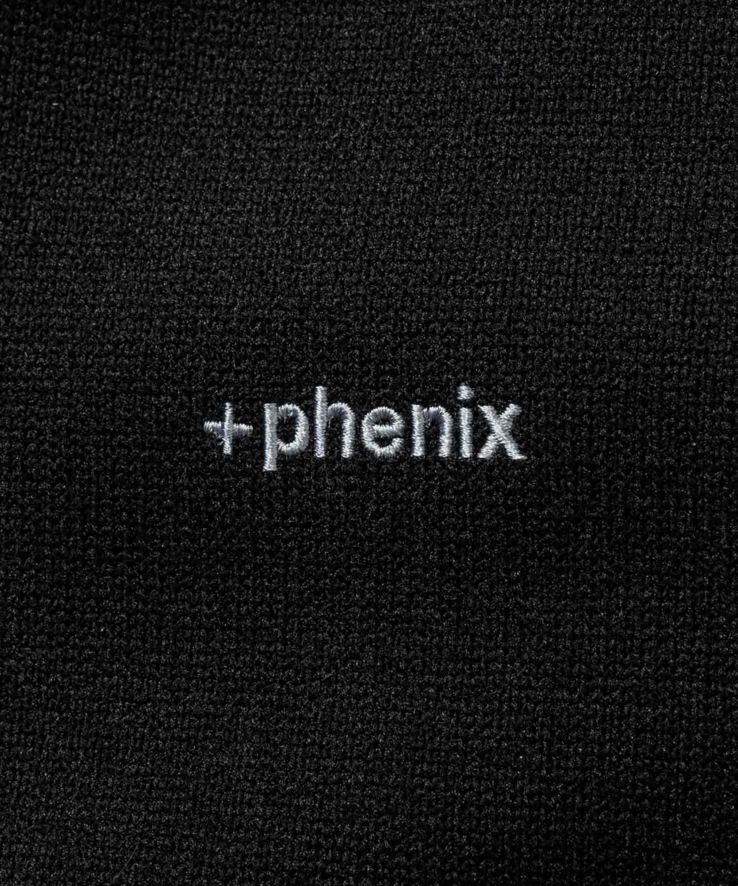 【MENS】MELANGE FLEECE ZIP UP HOODY メランジ フリース ジップアップ フーディー +phenix(プラスフェニックス)