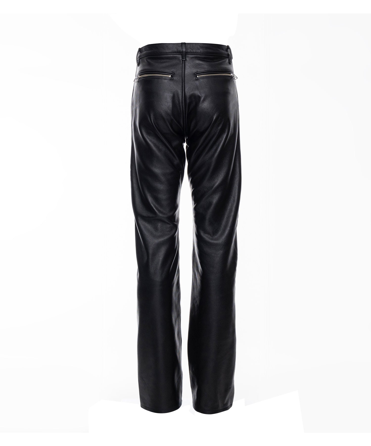 TKMT - TROUSERS, TYPE P-003 / WATERPROOF SLIM COW LEATHER PANTS　-　1月中旬お届け