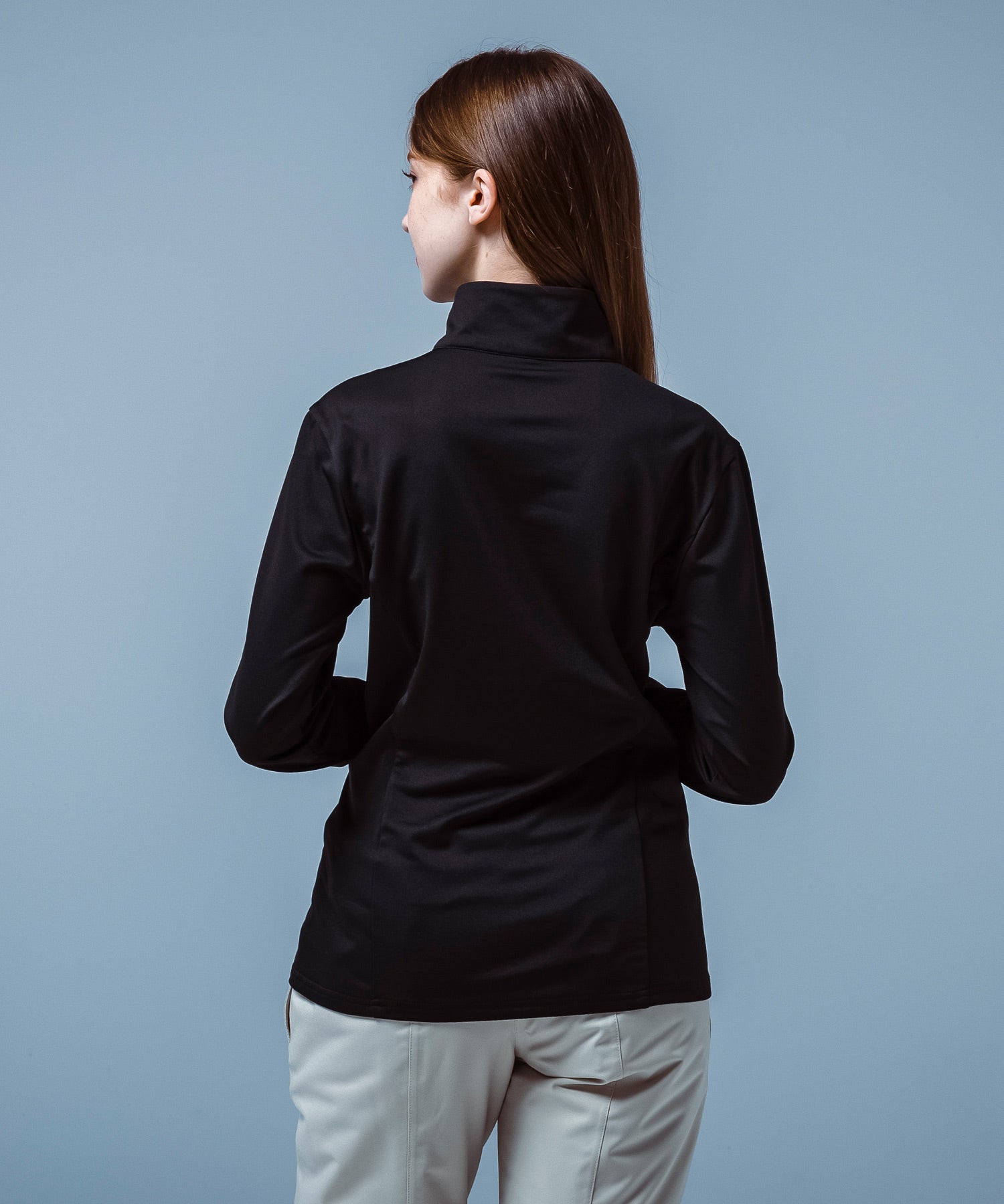 【WOMENS】Basic Set-in Sleeve 1/2 Zip Tee ベーシックセットインスリーブ1/2ジップT /phenixスキーウェア 25AW