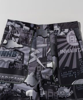【11月中旬お届け予約商品】【MENS】PIPING LINE SNOW PANTS  パイピングラインスノーパンツ /inhabitant(インハビタント)