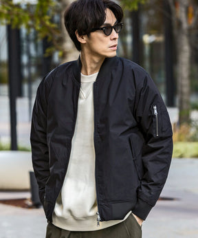 【MENS】BOMBER JACKET ボンバージャケット / 撥水 透湿 / +phenix(プラスフェニックス)