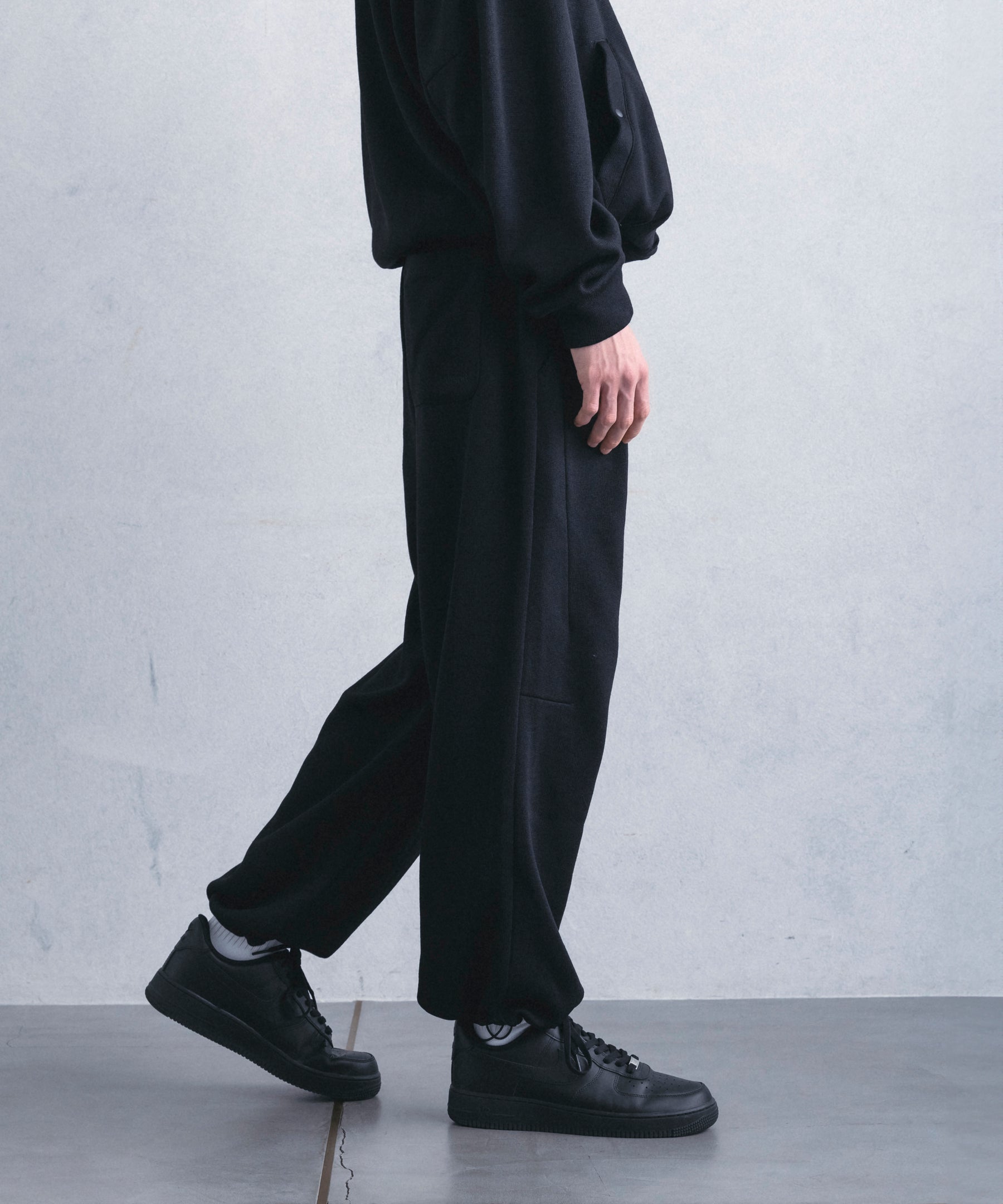 【1月中旬お届け予約商品】FLEECE WIDE PANTS フリースワイドパンツ