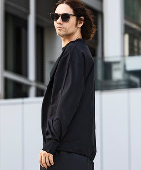 【7月上旬お届け予約商品】【MENS】DRY DRAW CORD LONG SLEEVE T-SHIRTS ドライドローコードロングスリーブTシャツ / 吸水速乾 / UPF50＋/ +phenix(プラスフェニックス)