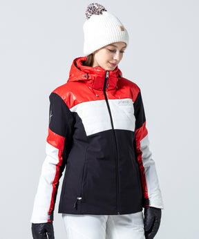 【WOMENS】Shiny Accent Active Jacket シャイニーアクセントアクティブジャケット /  ADVANCE-ACTIVE /phenixスキーウェア 25AW