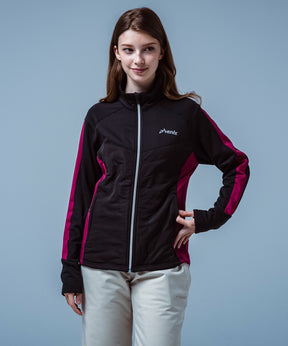 【WOMENS】Side Panel Full Zip Fleece サイドパネルジップフリース /phenixスキーウェア 25AW