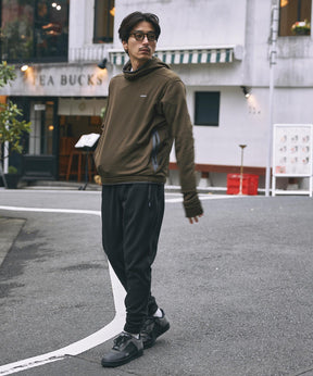 【MENS】MELANGE FLEECE PANTS メランジ フリース パンツ +phenix(プラスフェニックス)　