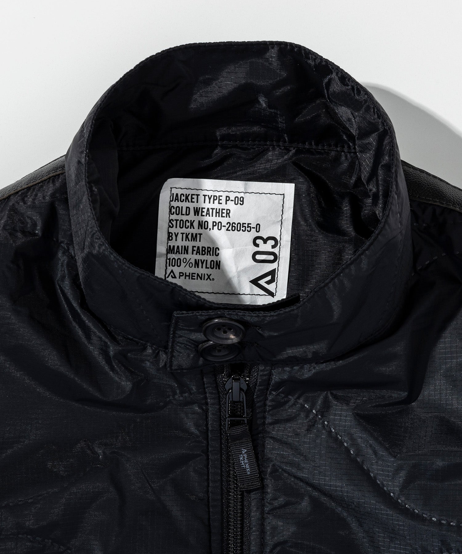 TKMT - JACKET, TYPE P-009 / QUILTED TECH HARRINGTON JACKET　-　1月中旬お届け