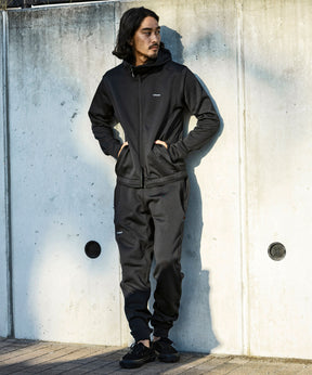 【MENS】POWER STRETCH ZIP UP HOODY パワーストレッチ ジップアップ フーディー / POLARTEC ポーラテック / +phenix(プラスフェニックス)