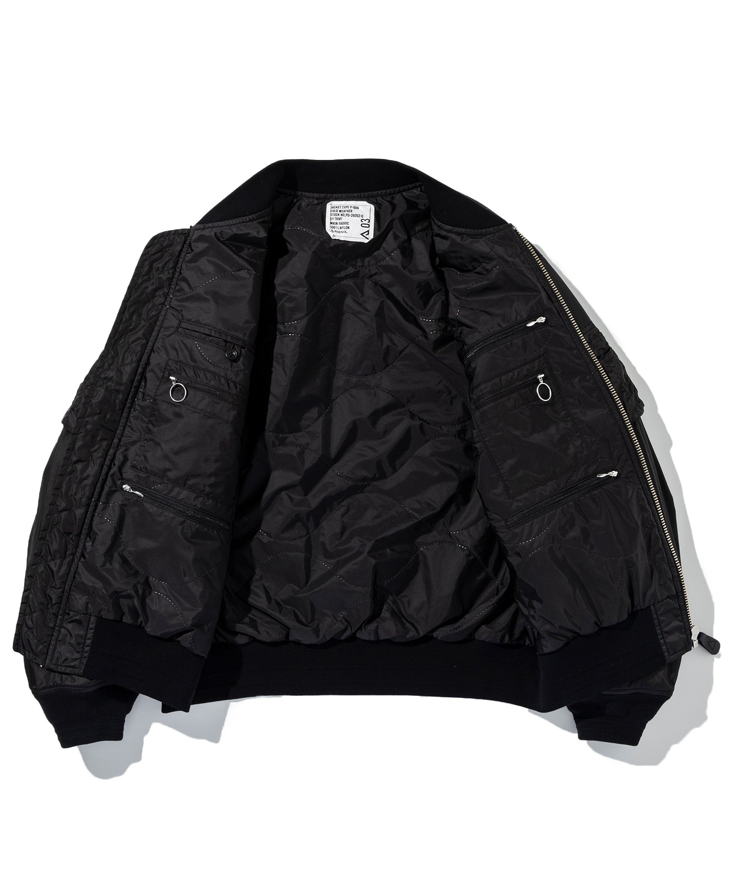TKMT - JACKET, TYPE P-006 / QUILTED TECH MA-1 JACKET　-　1月中旬お届け