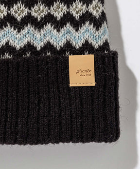 【WOMENS】 Fair Isle Watch Hat  フェアアイルニットハット /phenixスキーウェア 25AW
