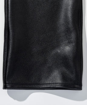 TKMT - TROUSERS, TYPE P-003 / WATERPROOF SLIM COW LEATHER PANTS　-　1月中旬お届け