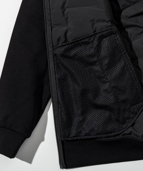 【MENS】HYBRID DOWN JACKET  ハイブリッドダウンジャケット / +phenix(プラスフェニックス)