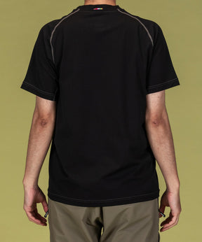 【MENS】クルーネック半袖Tシャツ メンズTシャツ 速乾 ストレッチ 快適 抗菌 防臭 ティーシャツ インナー / phenix outdoor(フェニックスアウトドア)