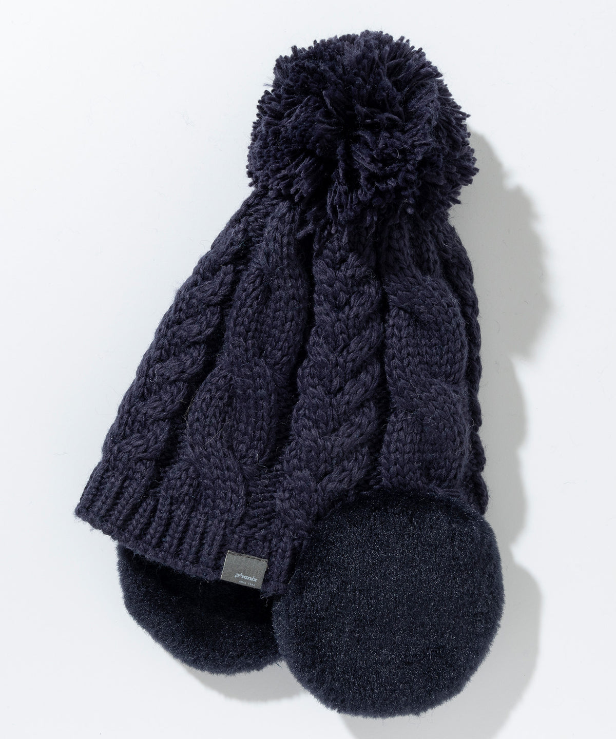 【KIDS/JUNIOR】Low Gauge Earflap Watch Hat  ローゲージイヤーフラップニットハット /phenixスキーウェア 25AW