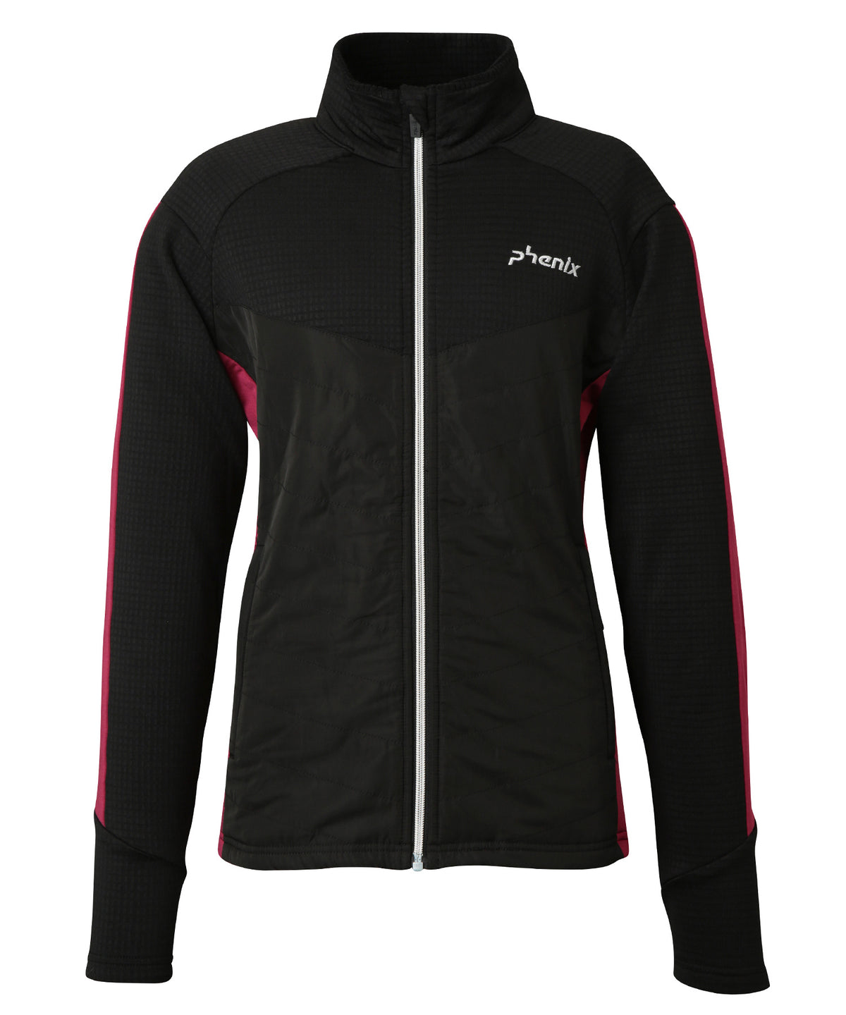 【WOMENS】Side Panel Full Zip Fleece サイドパネルジップフリース /phenixスキーウェア 25AW