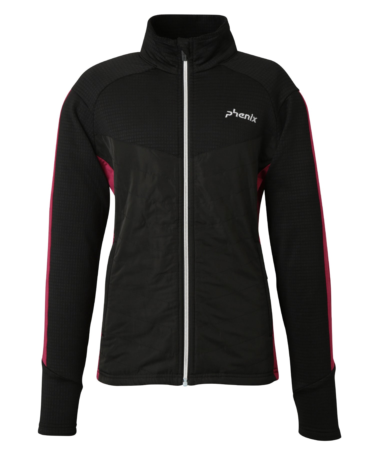 【WOMENS】Side Panel Full Zip Fleece サイドパネルジップフリース /phenixスキーウェア 25AW