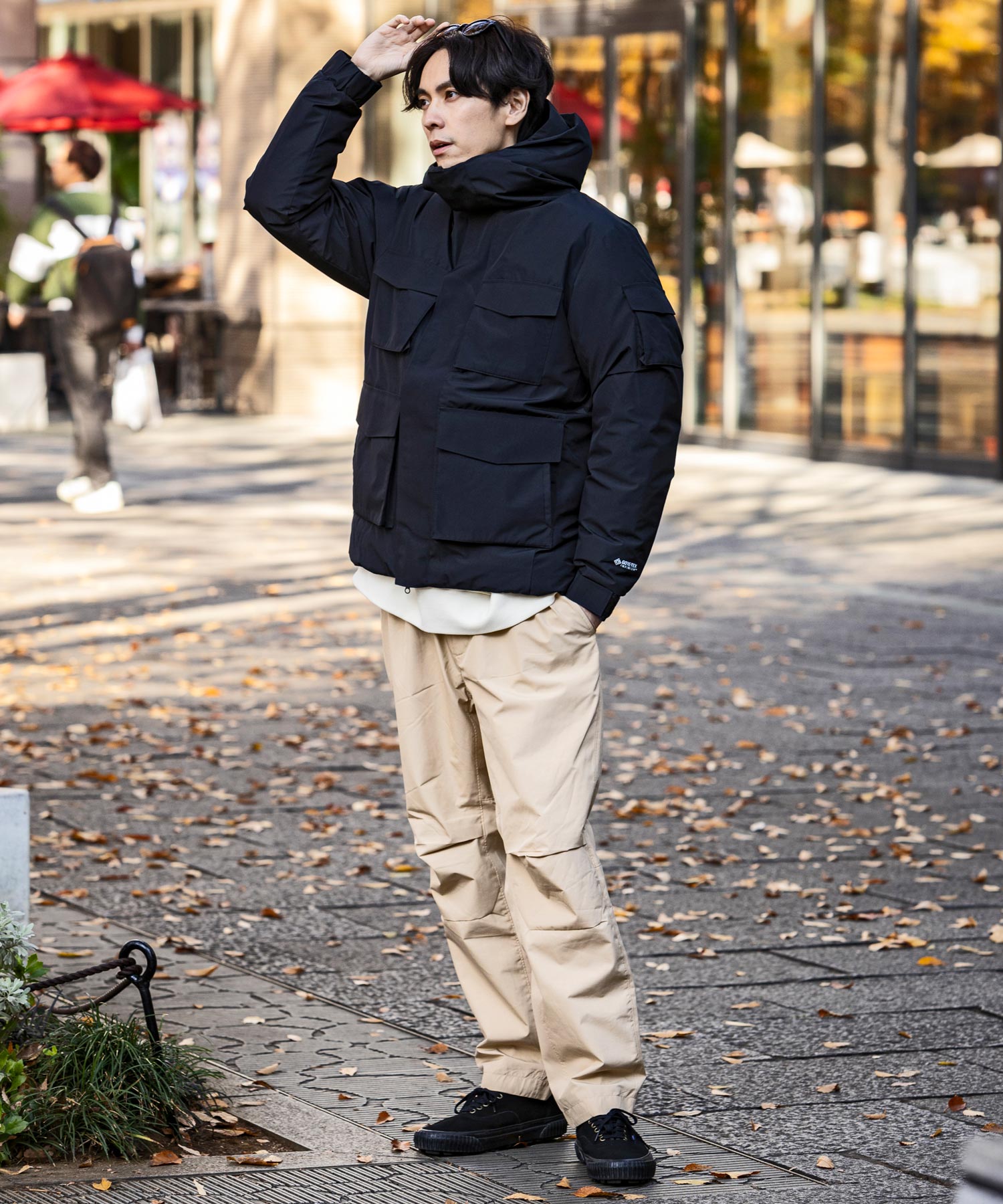 【MENS】5 POCKET DOWN JACKET 5ポケットダウンジャケット / GORE-TEX INFINIUM / WINDSTOPPER(R) プロダクト by GORE TEX LABS +phenix(プラスフェニックス)