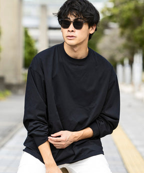 【7月上旬お届け予約商品】【MENS】DRY DRAW CORD LONG SLEEVE T-SHIRTS ドライドローコードロングスリーブTシャツ / 吸水速乾 / UPF50＋/ +phenix(プラスフェニックス)