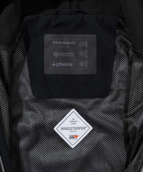 PLUS COLLABO. LUXURIOUS ZIP BIKER HOODIE プラス コラボ ラグジュアリー ジップ バイカー フーディー WINDSTOPPER プロダクト by GORE-TEX LABS /ウィンドストッパー/ゴアテックス