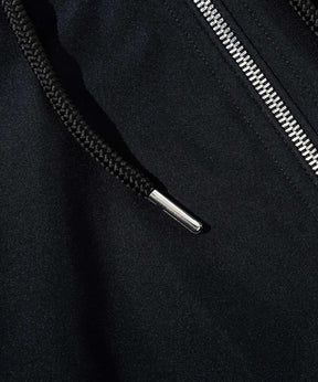 PLUS COLLABO. LUXURIOUS ZIP BIKER HOODIE プラス コラボ ラグジュアリー ジップ バイカー フーディー WINDSTOPPER プロダクト by GORE-TEX LABS /ウィンドストッパー/ゴアテックス