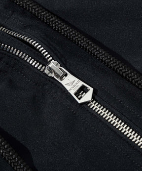PLUS COLLABO. LUXURIOUS ZIP BIKER HOODIE プラス コラボ ラグジュアリー ジップ バイカー フーディー WINDSTOPPER プロダクト by GORE-TEX LABS /ウィンドストッパー/ゴアテックス