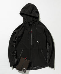 【MENS】撥水加工 Airy Pocketable Mountain Parka