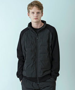 【MENS】HYBRID DOWN JACKET  ハイブリッドダウンジャケット / +phenix(プラスフェニックス)